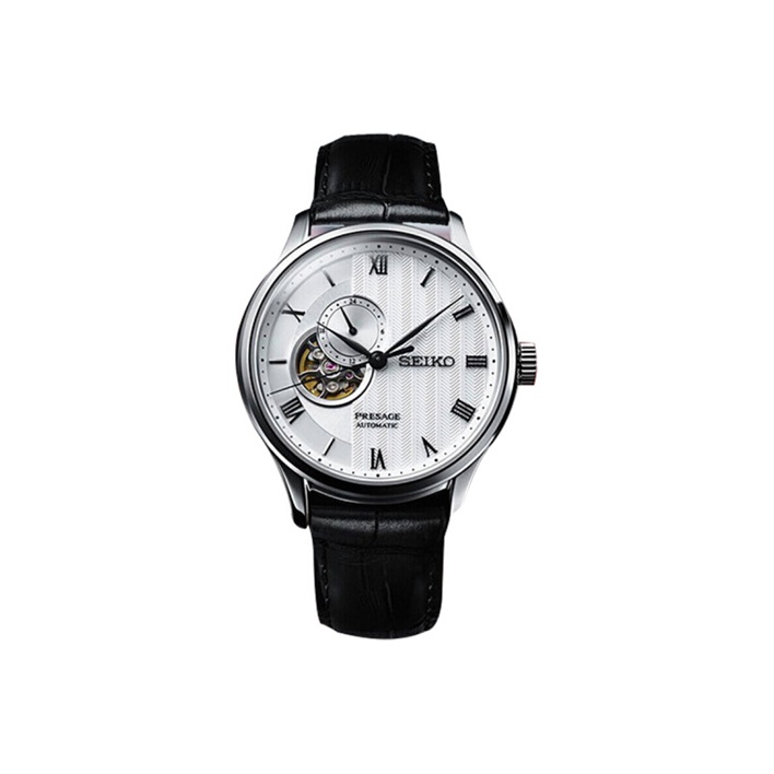 Seiko Watch Presage - SEIKO Presage Mekanik Saat, Deri Kayışlı,