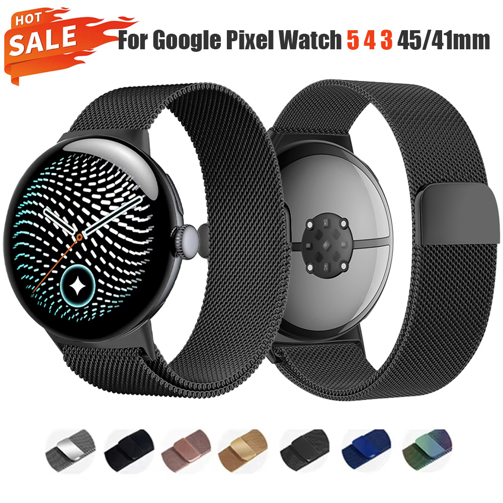 Google Pixel Watch 5 45mm 41mm - Milanese Loop Magnetic incelemesi ve fiyatı