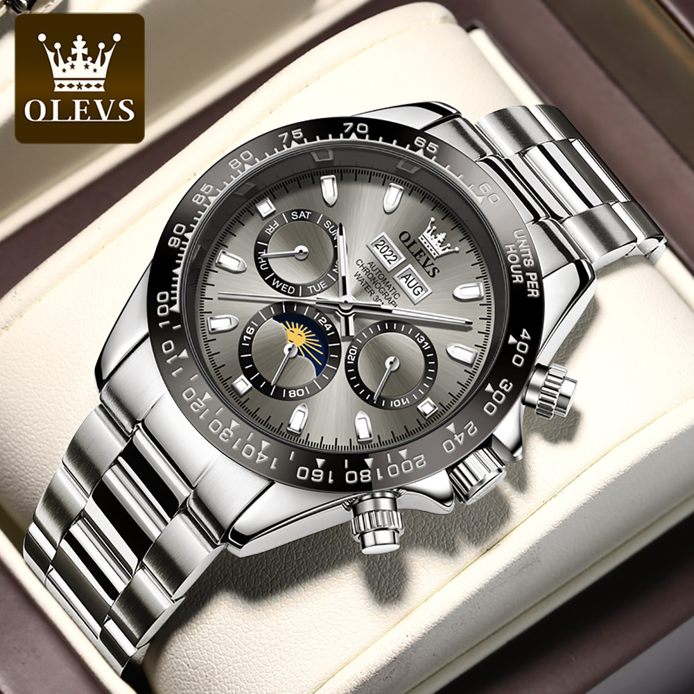 OLEVS 6654 Lüks Erkek Saat Chr - Seiko Watch Presage incelemesi ve fiyatı