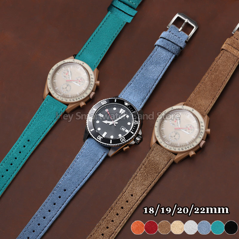 Vintage Süet Deri Kayış 18/19/ - Suede Strap Watch incelemesi ve fiyatı